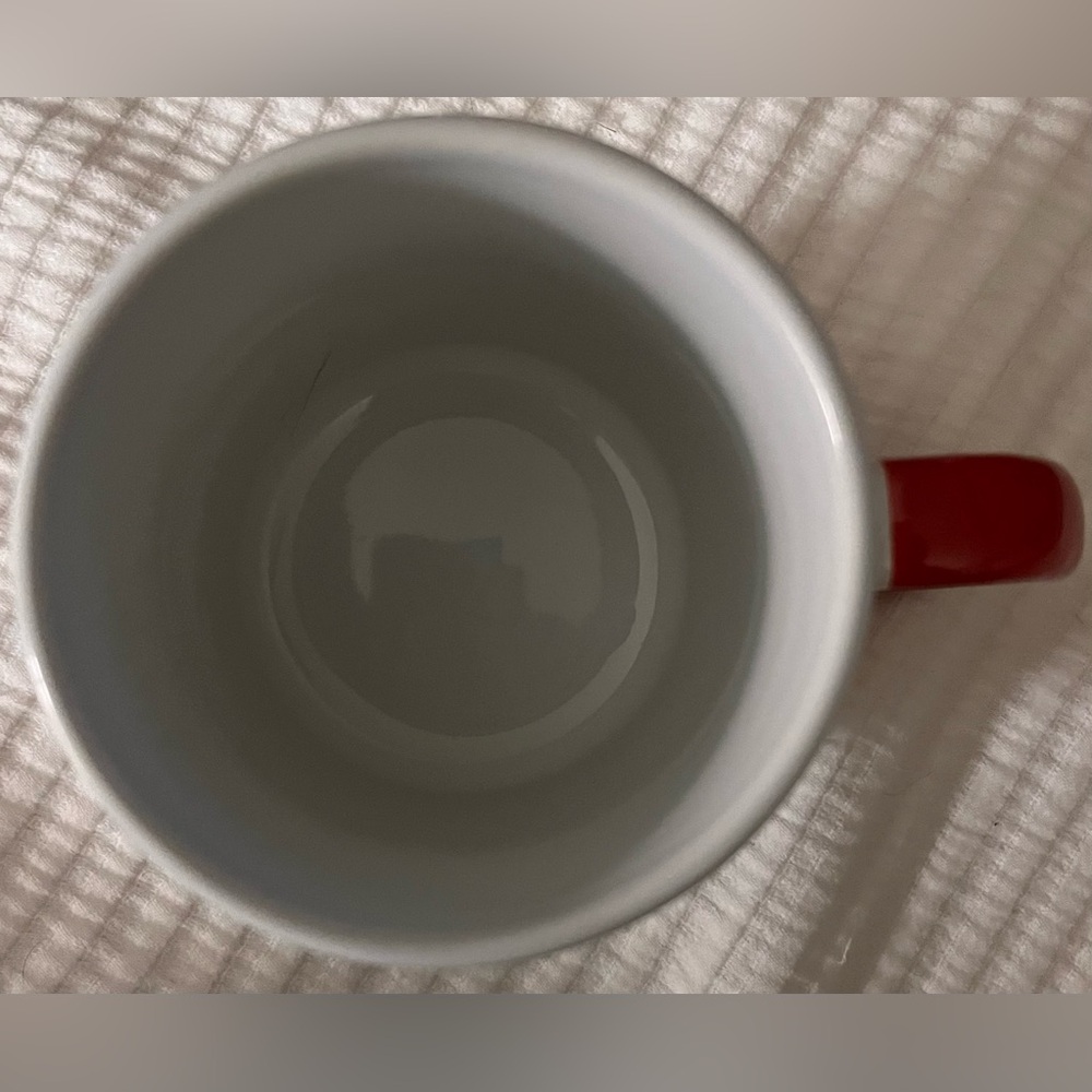 Red Snowflake Mug - Picture 2 of 5